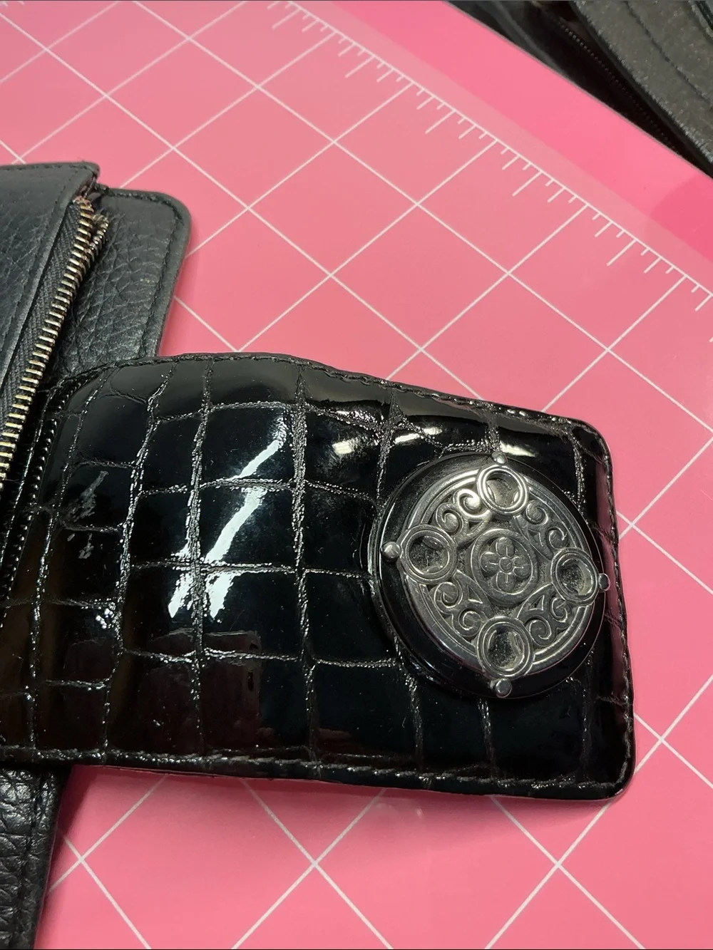 Brighton black leather wallet